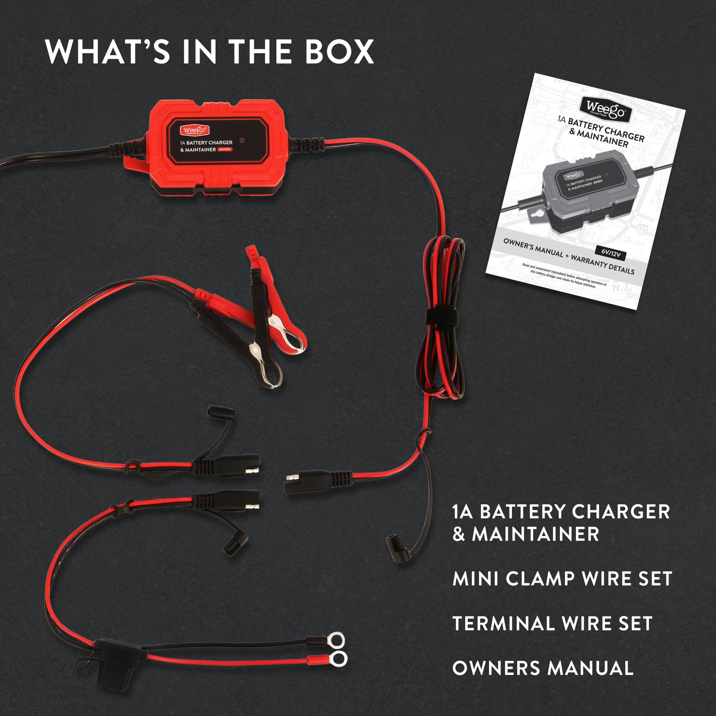 Battery Charger + Maintainer