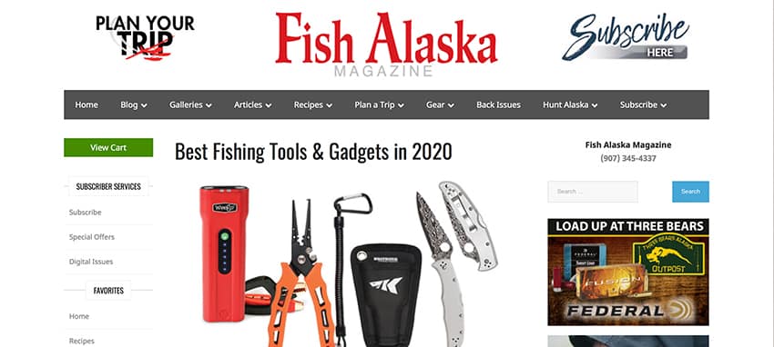 fish alaska editor's choice awards