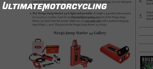 New Weego Jump Starter 44 First Look and 9 Fast Facts