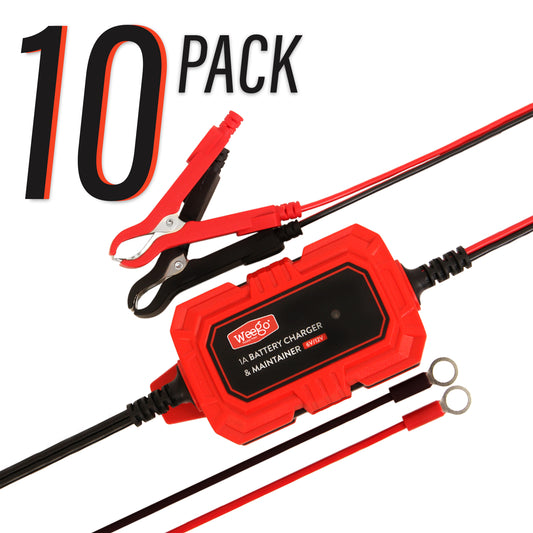 Battery Charger + Maintainer 10-Pack