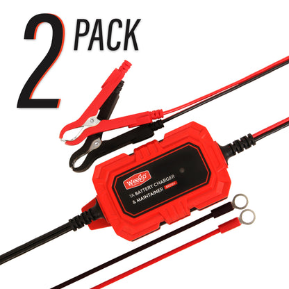 Battery Charger + Maintainer 2-Pack