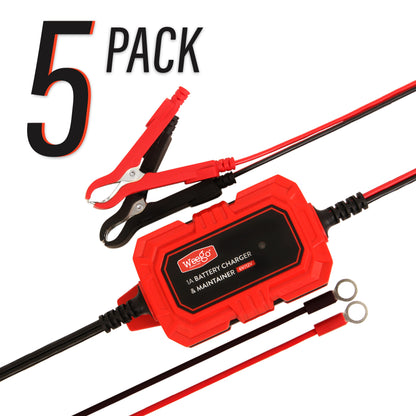 Battery Charger + Maintainer 5-Pack