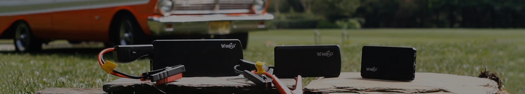 Weego portable car battery jump starters