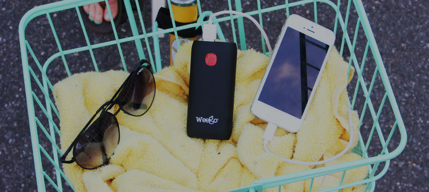 Weego Portable cell phone charger