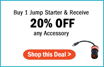 Weego Sale - Portable jump starters, accessories