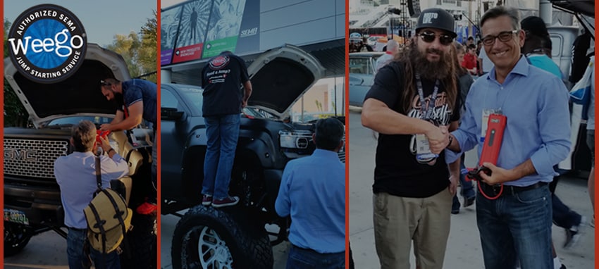 Weego Does SEMA 2016 and thrives as the authorized jumping service for the show.