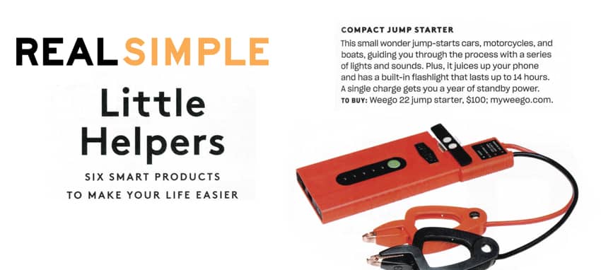 Real Simple Highlights Weego 22 as Top Item To Make Life Easier