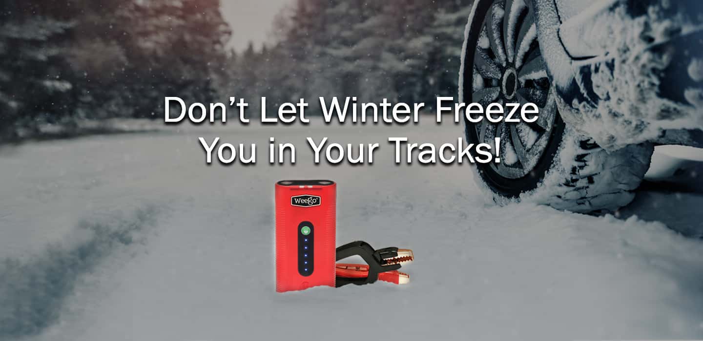 Weego Jump Starters Will Keep You From Freezing in Your Tracks