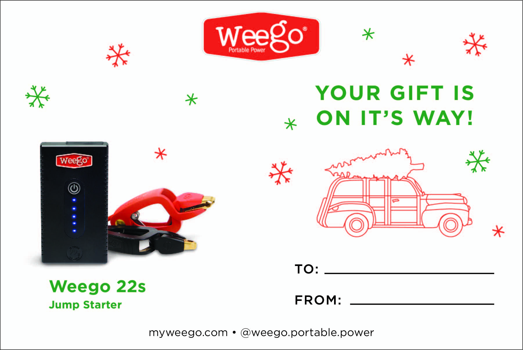 Weego 22s Gift Card